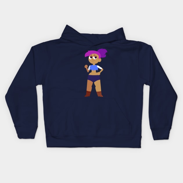 OK KO - Enid Kids Hoodie by 8bitmonkey